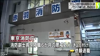赤羽消防署パワハラ