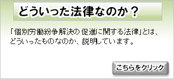 個別労働紛争の解決の促進に関する法律とは
